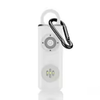 Alarma personal recargable con luz LED