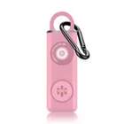 Alarma personal recargable con luz LED